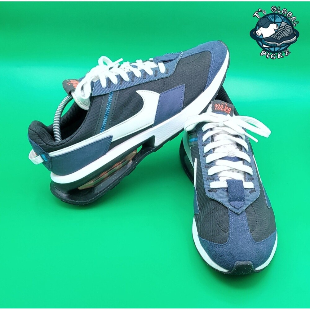 Nike Air Max Pre-Day Black Midnight Navy Mens Size 10.5